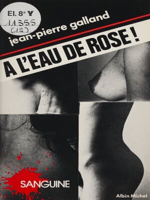 cover image of À l'eau de rose